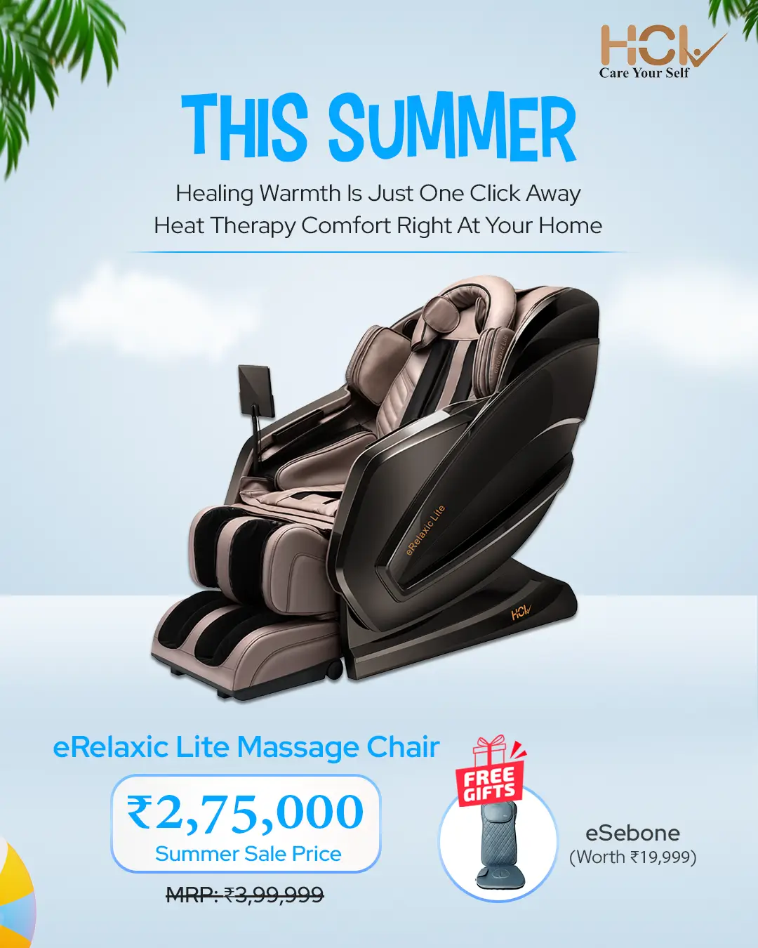eRelaxic Lite Massage Chair deal